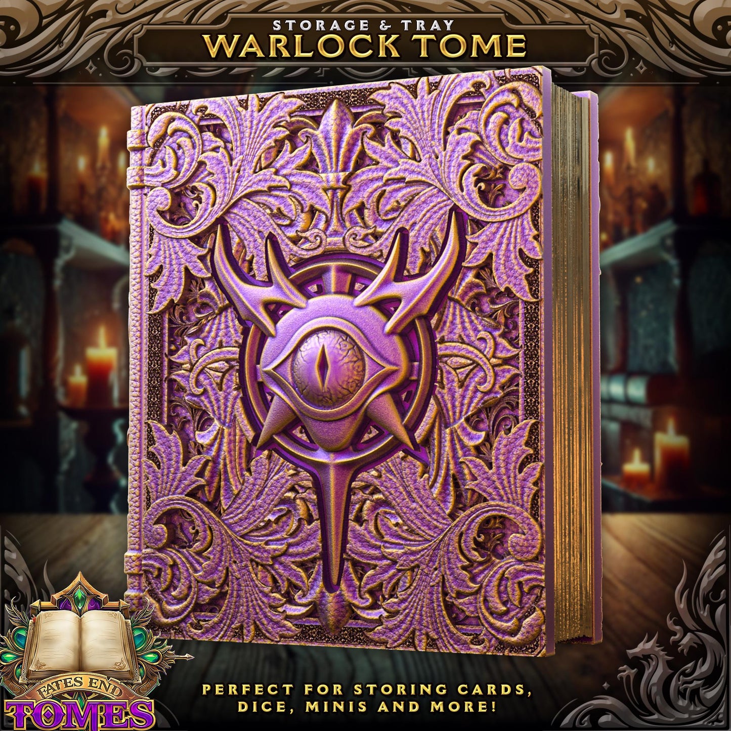 Warlock -Hidden Storage Book- Fates End Tomes