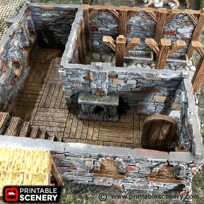 Winterdale Tavern village terrain building