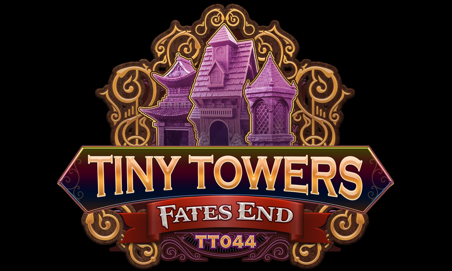 Shogun-Fates' End Tiny Tower-Dice Tower and Tray for 20mm dice (standard)