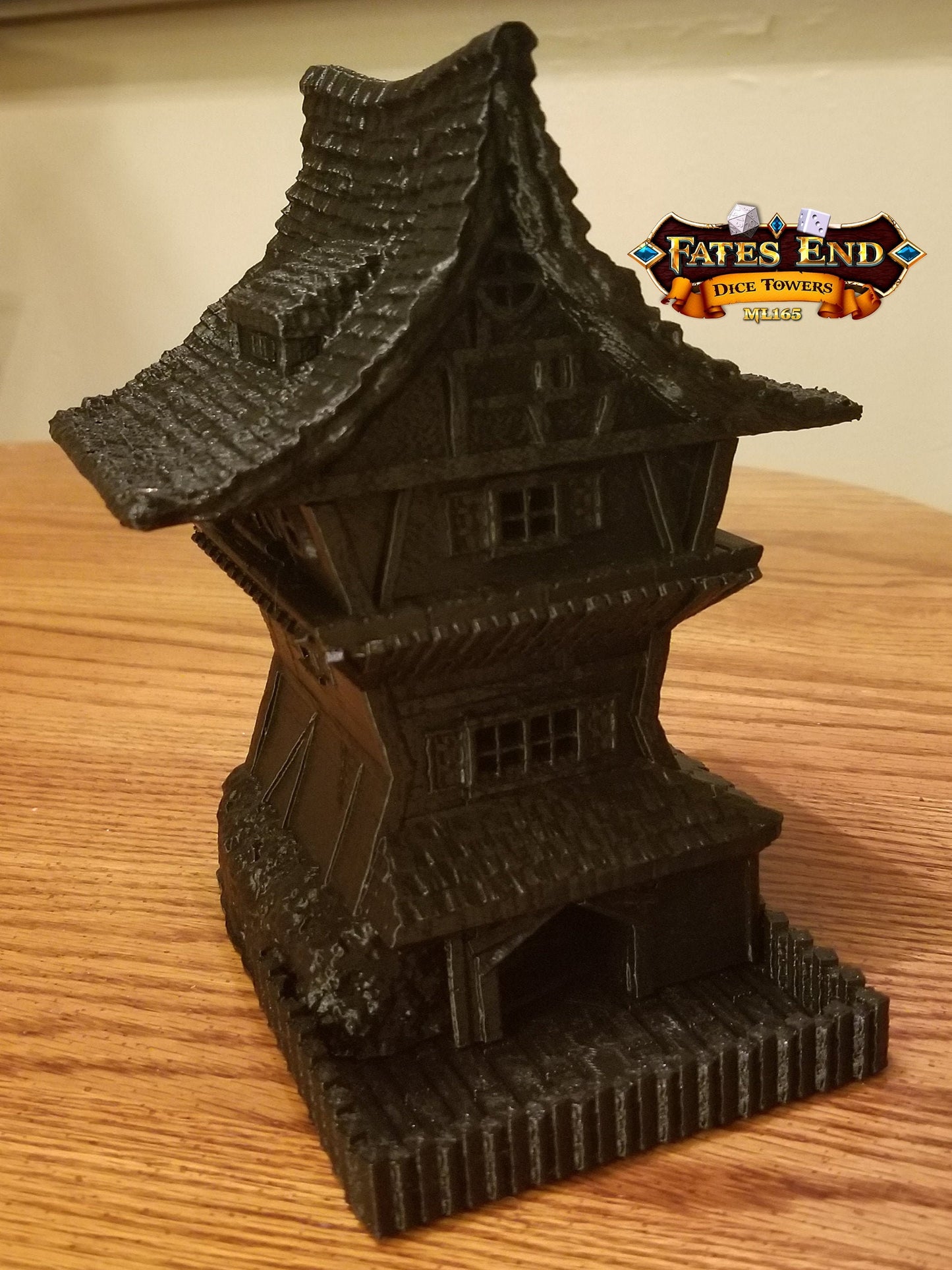 Fates' End Rogue Dice Tower w/ textured tray
