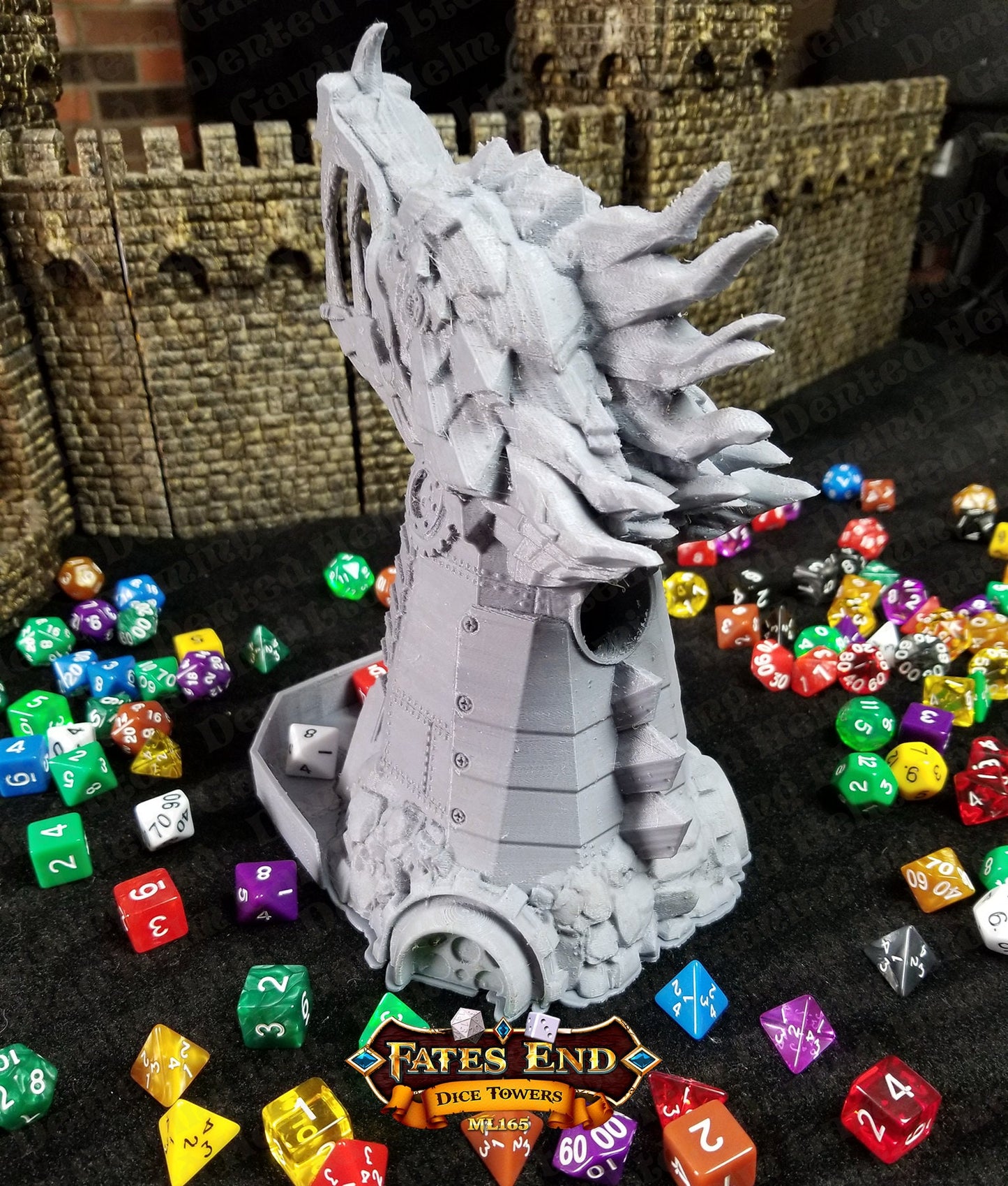 Fates' End Clockwork Monster Dice Tower