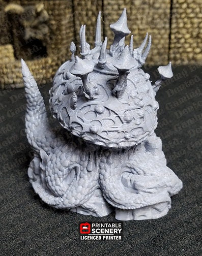 Gloom Creeper, Goblin Grotto terrain by Printable Scenery