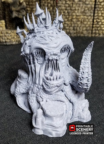 Gloom Creeper, Goblin Grotto terrain by Printable Scenery