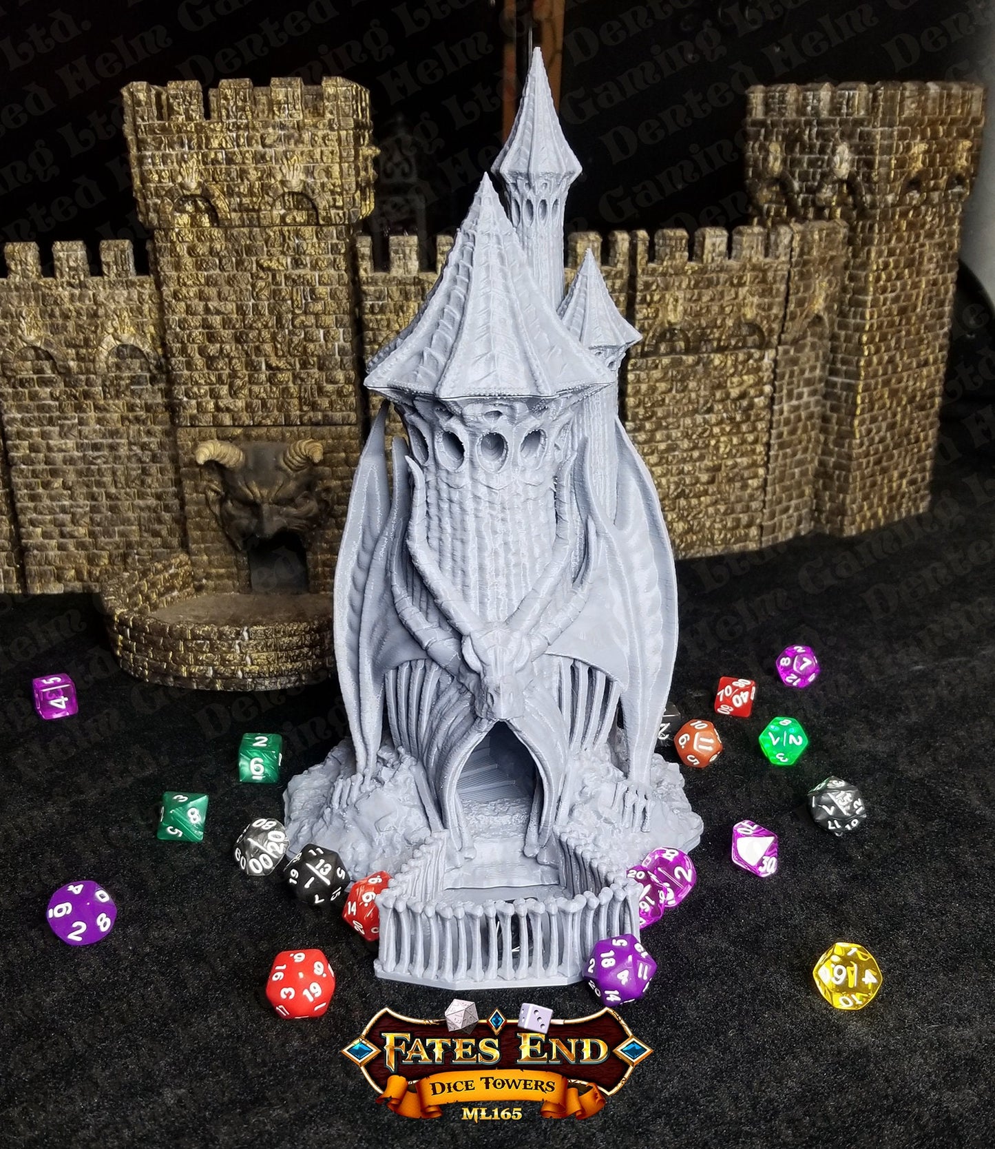 Fate's End Dragon Bones Dice Tower