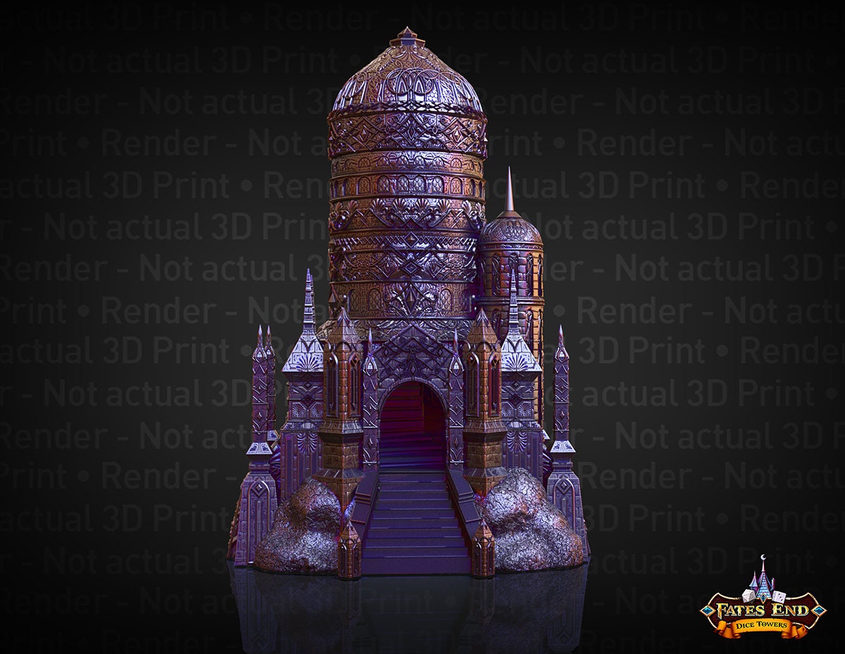 Fate's End Eladrin (Elf) Dice Tower
