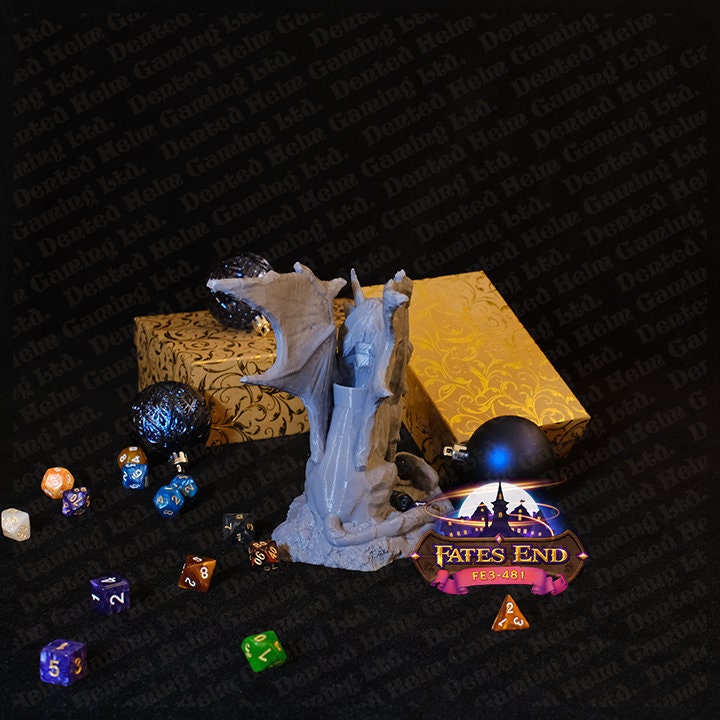 Fates' End Furhaven Manticore Dice Tower
