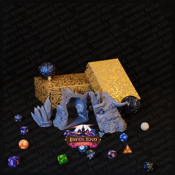 Fates' End Furhaven Skull Dice Vault