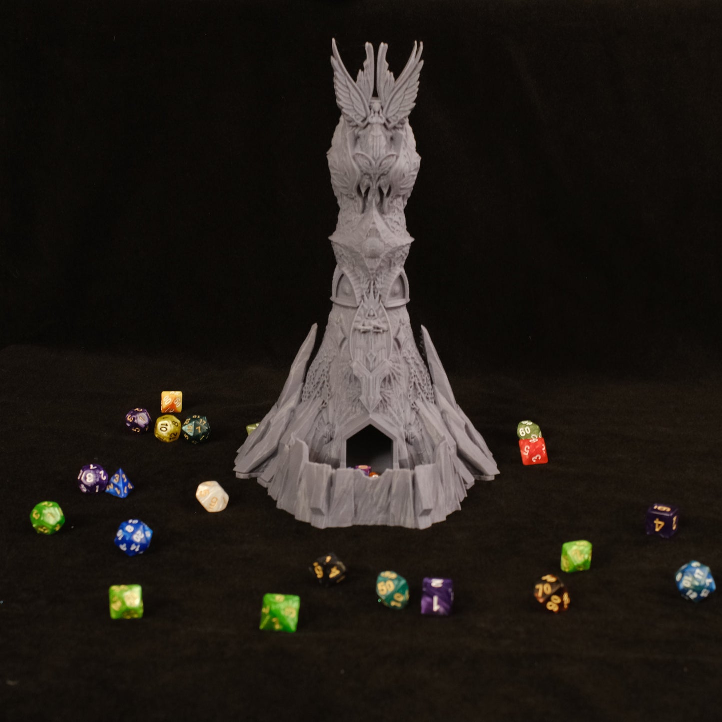 Fates' End Heaven and Hell Dice Tower w/ textured tray