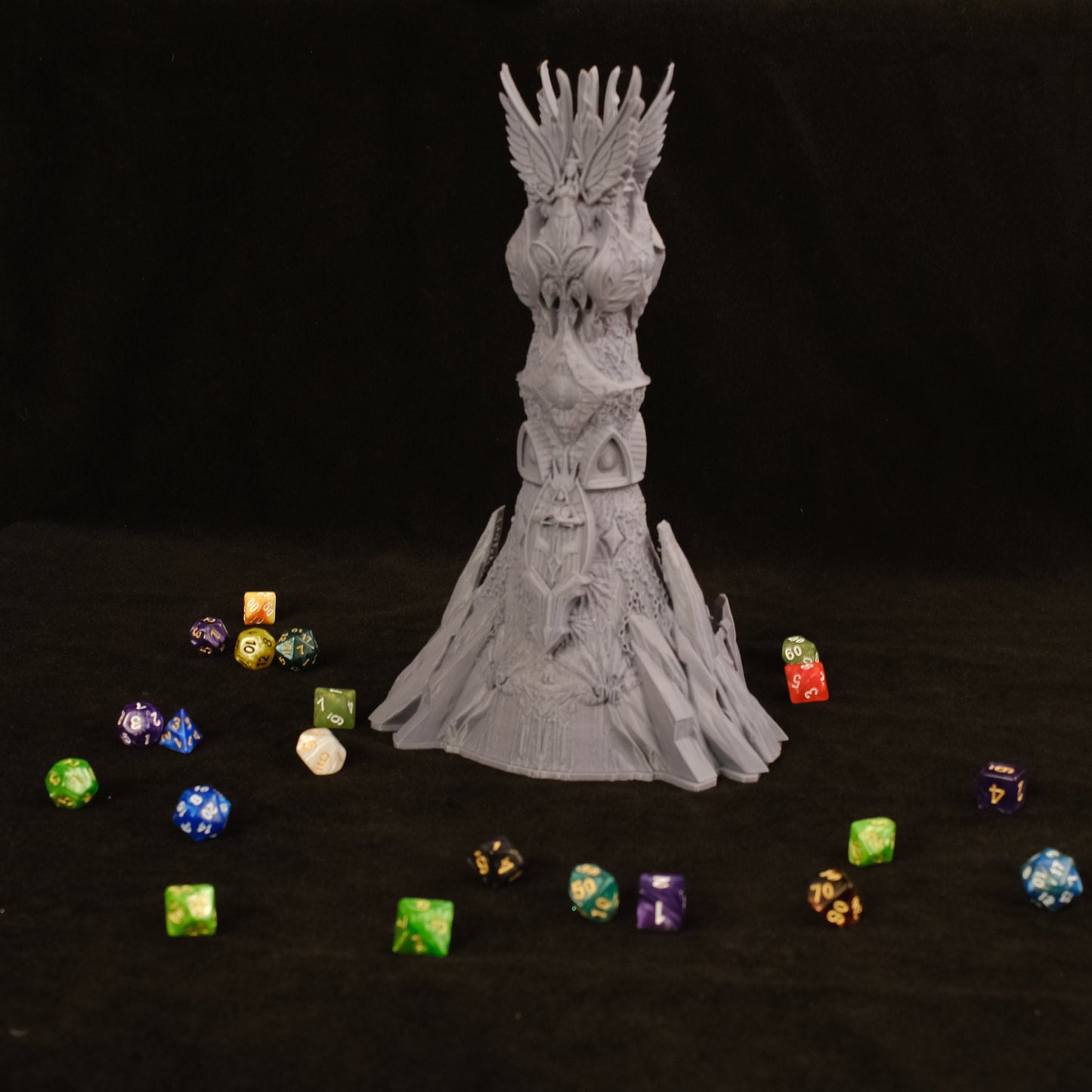 Fates' End Heaven and Hell Dice Tower w/ textured tray