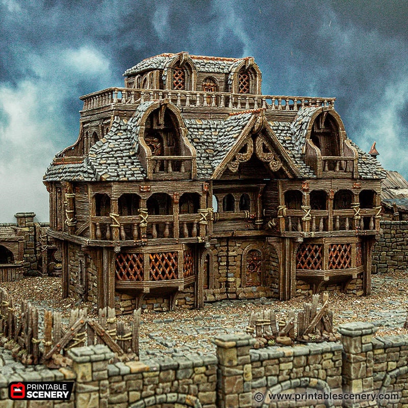 City Inn or Tavern -Cities of Ramshackle by Printable Scenery