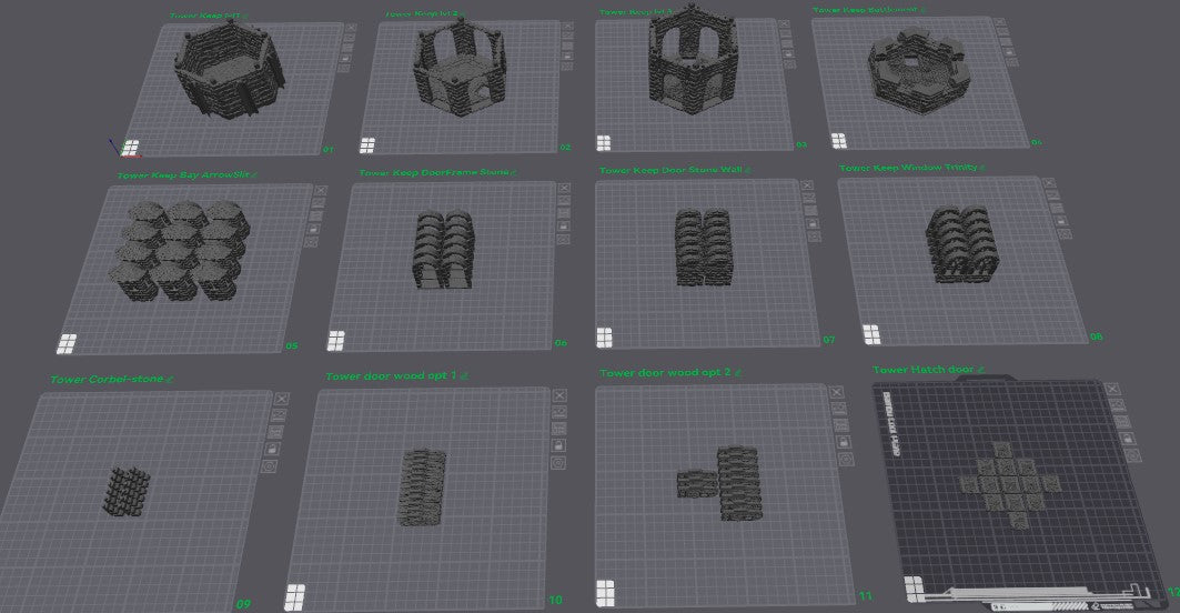 HEX-Kings Castle Tower