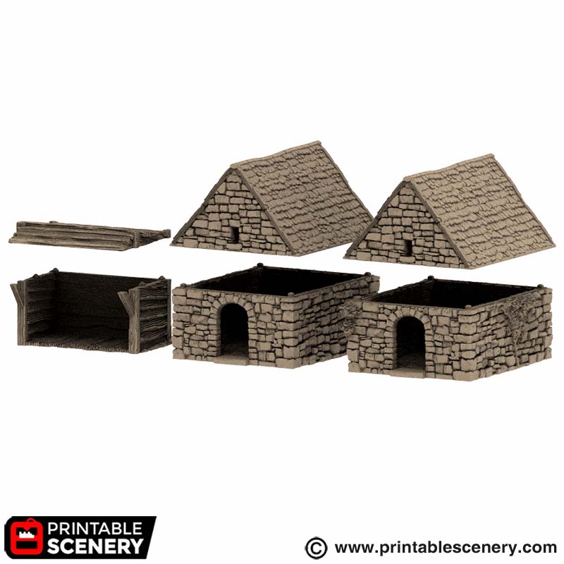 King and Country Small Rustic Barns