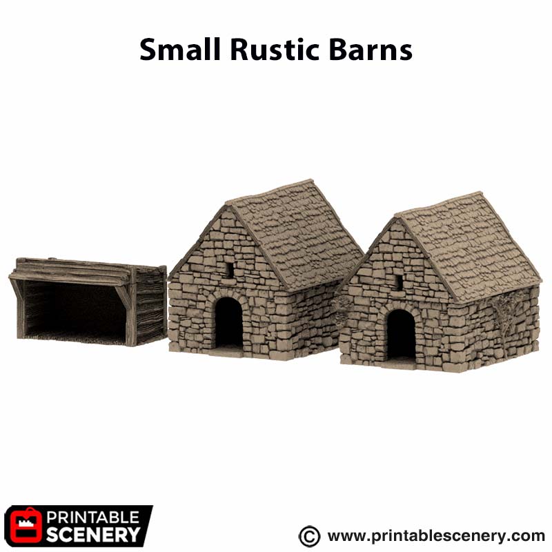 King and Country Small Rustic Barns