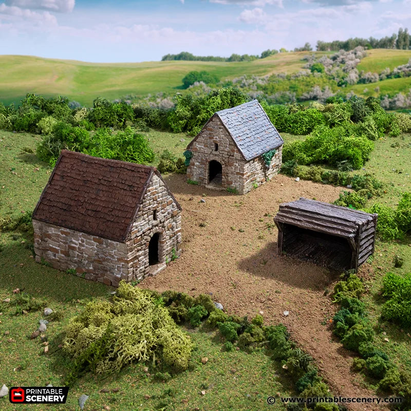 King and Country Small Rustic Barns