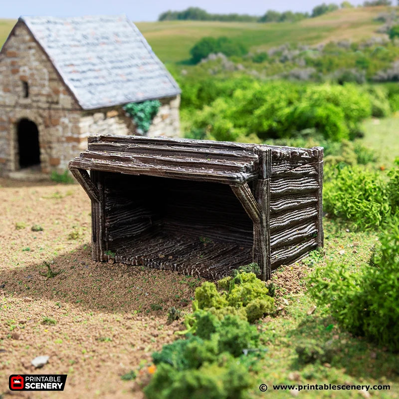 King and Country Small Rustic Barns