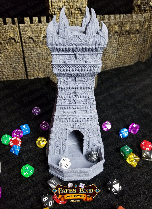 Fate's End Necromancer Dice Tower