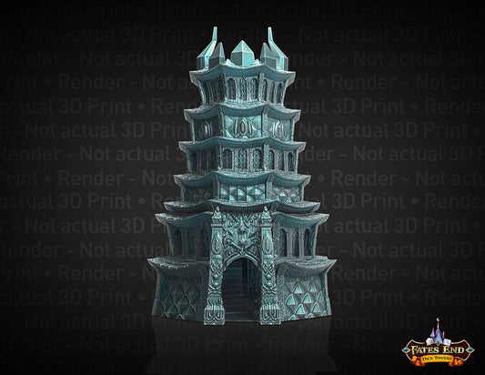 Fate's End Drow / Dark Elf Dice Tower